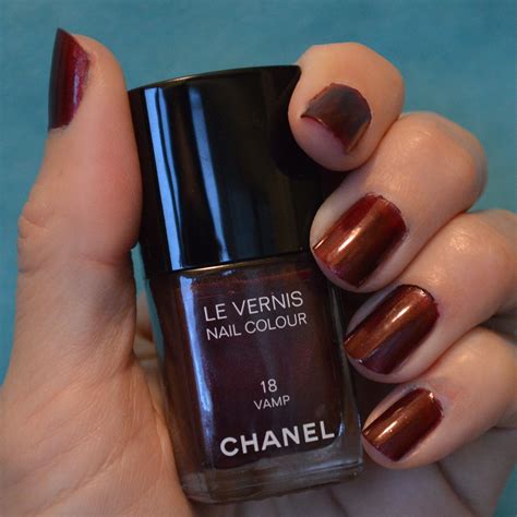 chanel le vernis vamp|chanel's vamp nails.